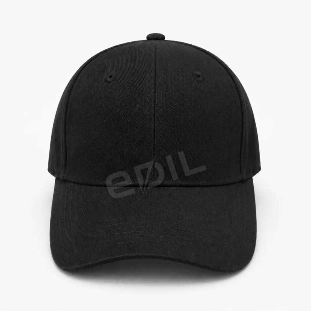 Gorra lona — Negro
